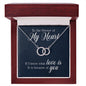 To the owner of my heart Perfect Pair Necklace, Personalized gifts