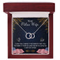 Police wife Perfect Pair Necklace, Personalized gifts