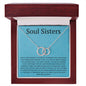 Perfect Pair Necklace , Soul Sisters Necklace, Best friend Necklace,