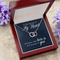 To the owner of my heart Perfect Pair Necklace, Personalized gifts