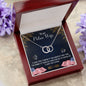Police wife Perfect Pair Necklace, Personalized gifts