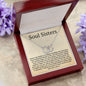 Perfect Pair Necklace , Soul Sisters Necklace, Best friend Necklace,