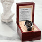 Mens Open Work Watch, For him, I'm sorry gift for him