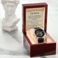 Mens Open Work Watch, For him, I'm sorry gift for him