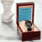 Mens Open Work Watch, For him, I'm sorry gift for him