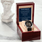 Mens Open Work Watch, To My Husband