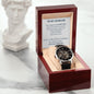 Mens Open Work Watch, My Husband,
