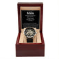 Mens Open Work Watch, My Man,