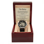 Mens Open Work Watch, For him, I'm sorry gift for him