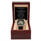 Mens Open Work Watch, My Man,