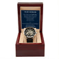 Mens Open Work Watch, To My Husband