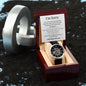 Mens Open Work Watch, For him, I'm sorry gift for him