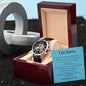 Mens Open Work Watch, For him, I'm sorry gift for him