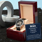 Men's Openwork Watch, Gift for him, To My Man