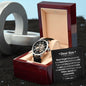 Mens Open Work Watch, Dear Son, Gift or your Son