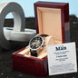 Mens Open Work Watch, My Man,