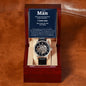 Men's Openwork Watch, Gift for him, To My Man