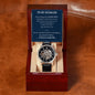 Mens Open Work Watch, To My Husband