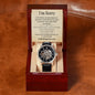 Mens Open Work Watch, For him, I'm sorry gift for him