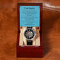 Mens Open Work Watch, For him, I'm sorry gift for him
