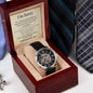 Mens Open Work Watch, For him, I'm sorry gift for him
