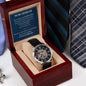Mens Open Work Watch, To My Husband