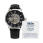 Mens Open Work Watch, My Man,