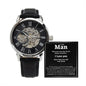 Mens Open Work Watch, My Man,