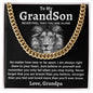 To my GrandSon From Grandpa