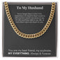 Cuban link chain, For him, special gift for your loved one.