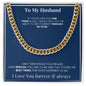 Cuban link chain, For him, special gift for your loved one.