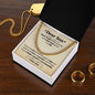 Cuban link chain, For him, Dear Son, For My son, To my Son gift
