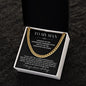 Cuban Link Chain, To my Man Necklace,