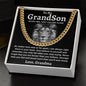 To my GrandSon From Grandma
