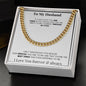 Cuban link chain, For him, special gift for your loved one.
