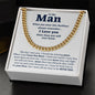 Cuban link chain, For him, To My Man