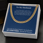 Cuban link chain, For him, special gift for your loved one.