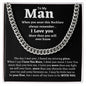 Cuban link chain, For him, To My Man