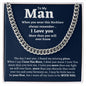 Cuban link chain, For him, To My Man