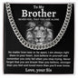 To my Brother, From your Sis