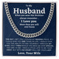 Husband Cuban Chain Necklace