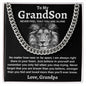 To my GrandSon From Grandpa