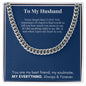 Cuban link chain, For him, special gift for your loved one.
