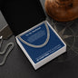 Cuban link chain, For him, special gift for your loved one.