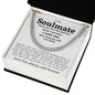 My soulmate, For him, Cuban Chain Necklace