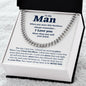 Cuban link chain, For him, To My Man