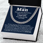 Cuban link chain, For him, To My Man