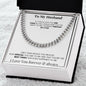 Cuban link chain, For him, special gift for your loved one.