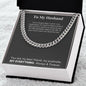 Cuban link chain, For him, special gift for your loved one.