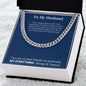 Cuban link chain, For him, special gift for your loved one.